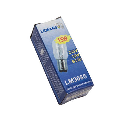 Лампа Lemanso LM3085 для швейної машини 15W T22 B15D, фото 2