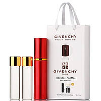 Мужской мини парфюм Givenchy Pour Homme, набор 3х15 мл