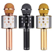 Мікрофон бездротовий караоке+Bluetooth WSTER WS-858