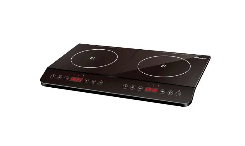 Індукційна плита Domotec MS-5872 (2000 Вт/2 конфорки)