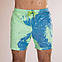 Шорти хамелеон для плавання, пляжні чоловічі спортивні змінюють колір малиновий-синій розмір XL код 26-0118, фото 2
