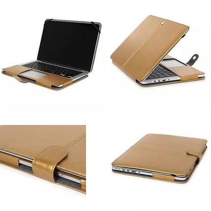 Чохол DDC PU Leather для MacBook Pro 13" Retina (2012-2015) gold, фото 1