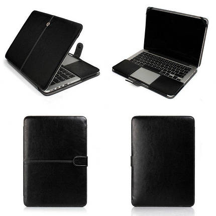 Чохол накладка DDC PU Leather для MacBook 12" black, фото 1