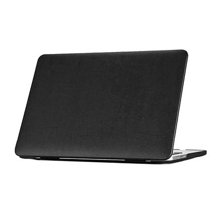 Чохол накладка DDC пластик для MacBook Pro 13" (2016/2017/2018/2019) picture leather black, фото 1
