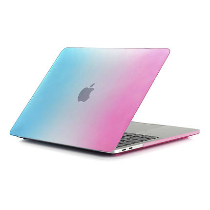 Чохол накладка DDC пластик для MacBook Pro 13" (2016/2017/2018) rainbow pink, фото 1