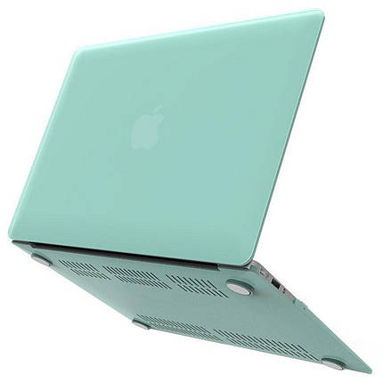 Чохол накладка DDC пластик для MacBook Pro 13" (2016/2017/2018/2019) matte sea blue, фото 1