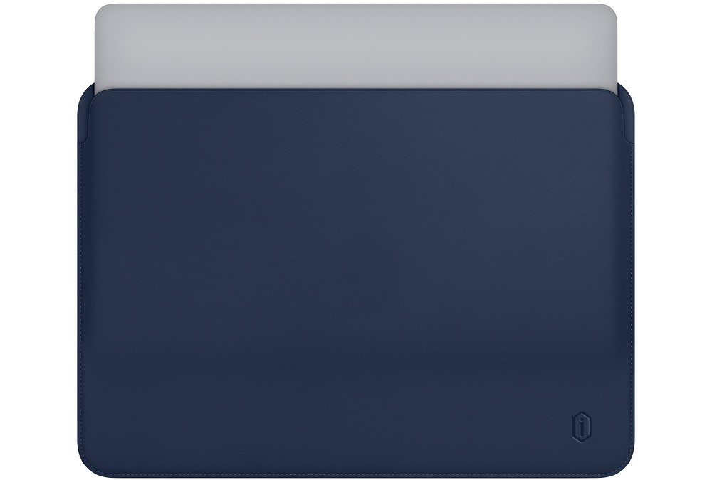 Папка-конверт Wiwu Skin Pro Leather для MacBook Air 13,3" Navy blue