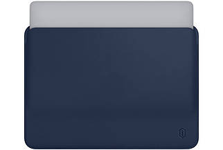Папка-конверт Wiwu Skin Pro Leather для MacBook Air 13,3" Navy blue