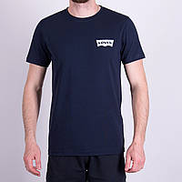 Чоловіча футболка levi's, темно-синього кольору