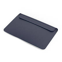 Папка-конверт Wiwu Skin Pro2 Leather для MacBook 13,3" blue, фото 5