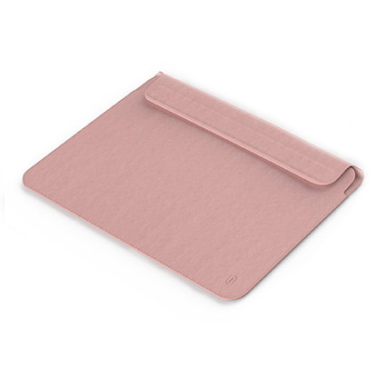 Папка-конверт Wiwu Skin Pro2 Leather для MacBook 13,3" pink