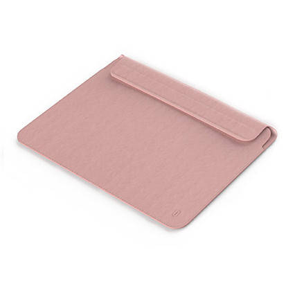 Папка-конверт Wiwu Skin Pro2 Leather для MacBook 13,3" pink, фото 1