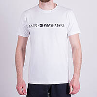 Чоловіча футболка Emporio Armani, білого кольору