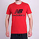 Чоловіча футболка NEW BALANCE, синього кольору - фото 3 - id-p1219326250