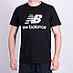 Чоловіча футболка NEW BALANCE, синього кольору - фото 7 - id-p1219326250