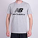 Чоловіча футболка NEW BALANCE, синього кольору - фото 4 - id-p1219326250
