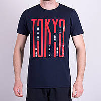 Чоловіча футболка темно-синього кольору