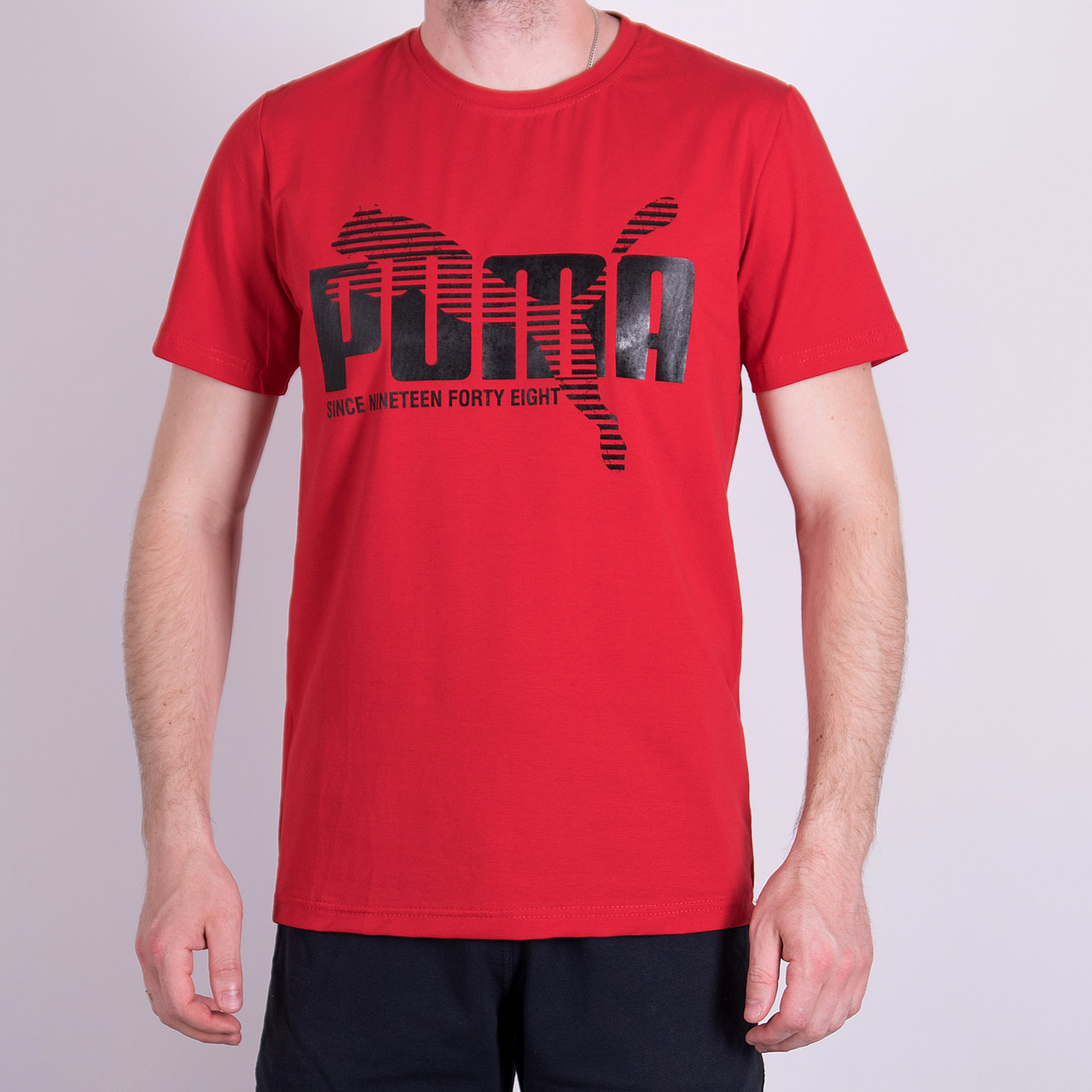 Чоловіча футболка Puma, червоного кольору