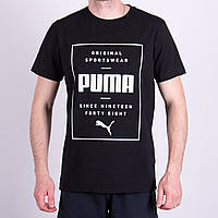 Чоловіча футболка Puma, чорного кольору