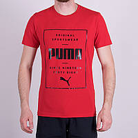 Чоловіча футболка Puma, червоного кольору