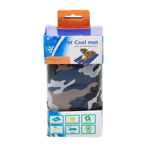 Килимок Pet Cool Mat охолоджувальний L комуфляж 90*50 см, фото 1