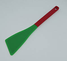 Силіконова лопатка SiliconGoods на дерев'яній основі 29 см 024, фото 3