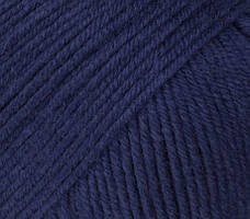 Нитки пряжа для в'язання бавовна / акрил BABY COTTON GAZZAL Бебі котон Газзал № 3438 - індиго