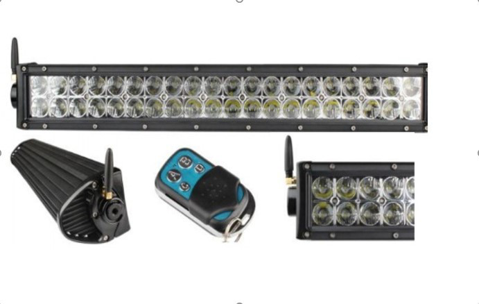 Світлодіодна LED-балка Allpin 72W, 2 режими світла, пульт ДК, фото 1