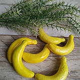 Банани штучні, пінопласт, 6.5см, 6 шт\уп., 25/20 грн (ціна за 1 шт.+5 грн.), фото 3