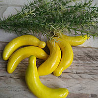 Искусственные бананы, пенопласт, 6.5 см., 6 шт\уп., 25/20 грн (цена за 1 шт.+5 грн.)