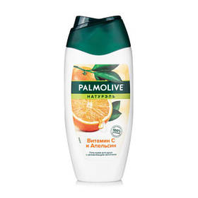 Гель-крем для душу Palmolive Натурэль Вітамін С і Апельсин, з зволожуючим молочком, 250 мл