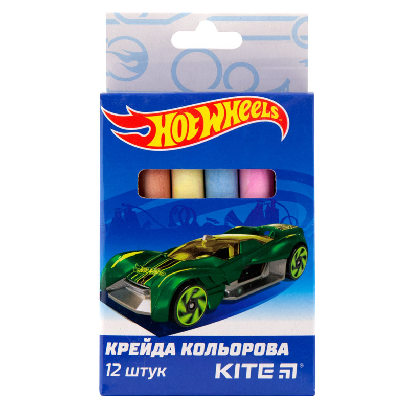 Крейда кольорова Kite, 12 кольорів, Hello Kitty HK19-075