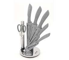 Набір кухонних ножів А-Плюс 0996 мармурове покриття