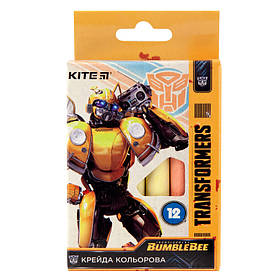 Крейда кольорова Kite, 12 кольорів, Transformers BumbleBee Movie TF19-075