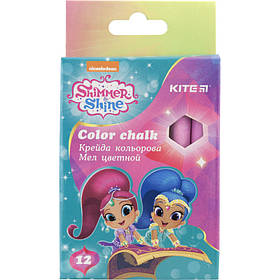 Крейда кольorова, 12 шт., Shimmer&Shine SH18-075