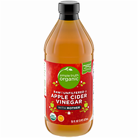 Simple Truth® Organic Apple Cider Vinegar Raw 5% Яблочный уксус натуральный органический с мякотью 473 мл