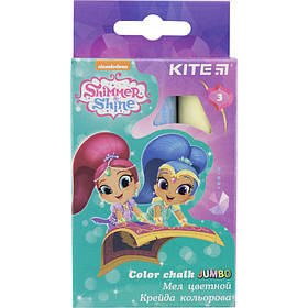 Крейда кольорова Jumbo, 3 кольори, Shimmer&Shine SH18-077