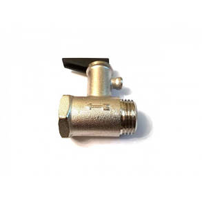 Зворотний клапан для бойлера SLMF 190-R / Різьба 1/2" / 110°С / 240F з ручкою, фото 3