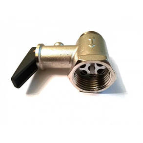 Зворотний клапан для бойлера SLMF 190-R / Різьба 1/2" / 110°С / 240F з ручкою, фото 2