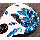 Електро-акустична гітара Tyma V-3 Plume, фото 5