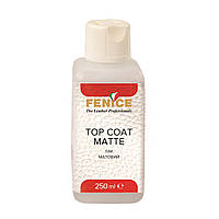 Fenice Top Coat Matte Лак для кожи матовый, 250 мл