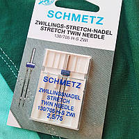 Голки побутові, Schmetz Stretch подвійна №2,5/75