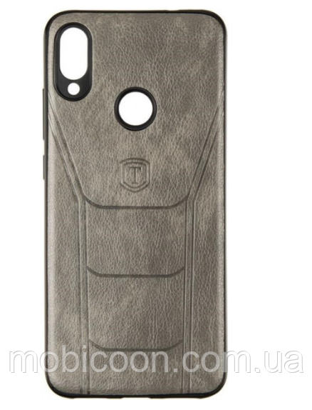 Чохол Leather Prime Case для Xiaomi Redmi 7 сірий (ксиоми редмі 7)