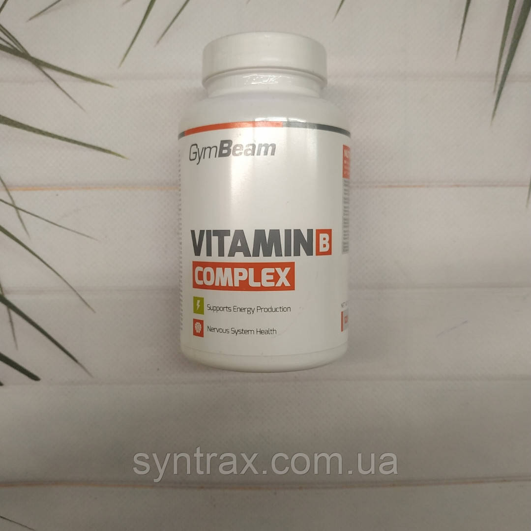 Gymbeam Vitamin B-Complex 120 tab, вітамін Б комплекс