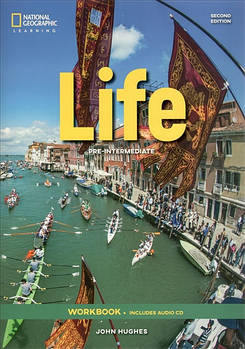 Life 2nd Edition Pre-Intermediate Workbook without Key and Audio CD