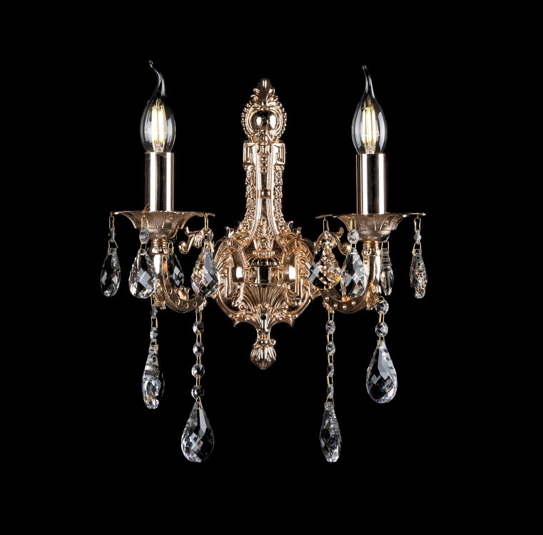 Бра класичне з кришталем Splendid-Ray 30-3828-86