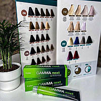 Безаміачна фарба для волосся з маслом макадамії Erayba Gamma Next 6/10 попелястий темно-русявий