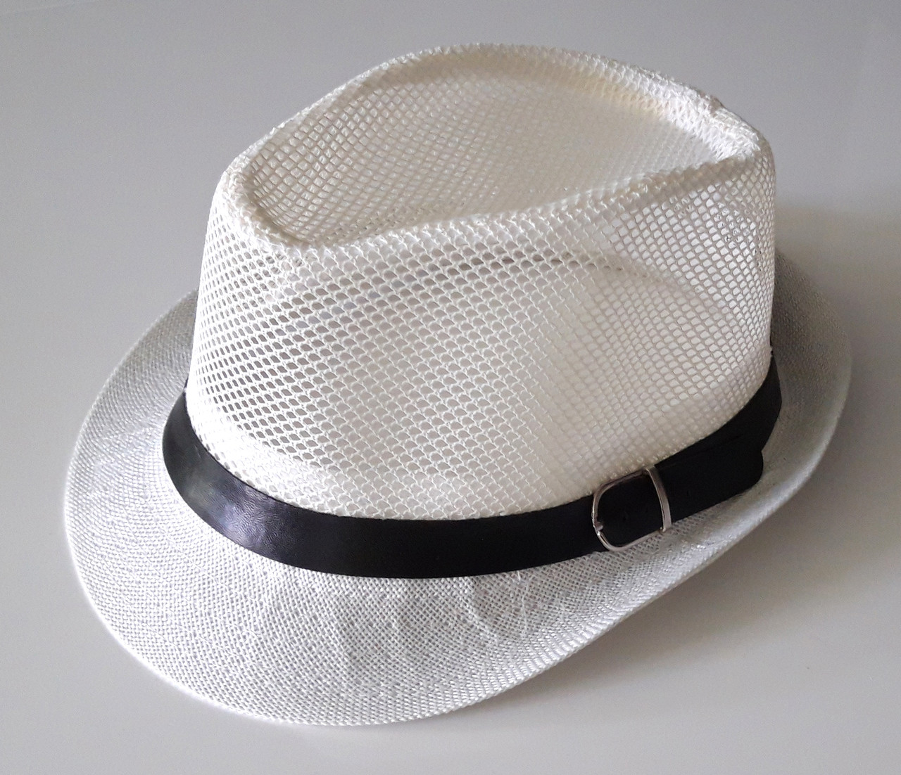 Купить Шляпа Челентанка с сеткой (58 см) кремовая, цена 140 ₴ — Prom.ua ...