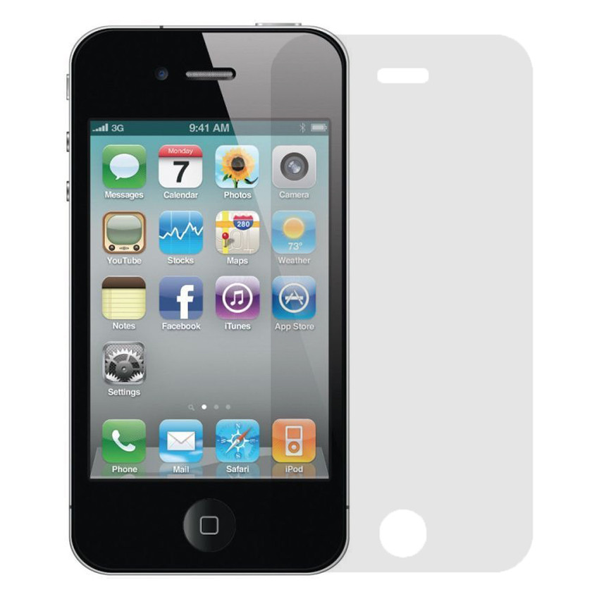 Захисне скло Premium Glass 2.5 D для iPhone 4 / 4S (тех. пак)