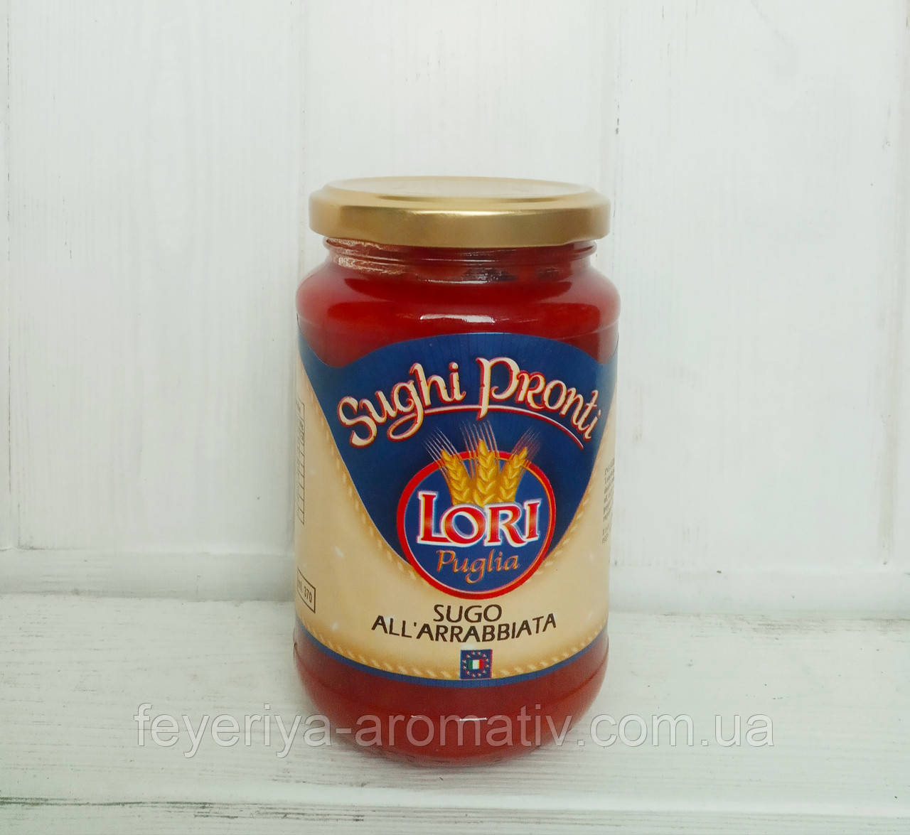 Томатний соус Sughi Pronti Lori Puglia Sugo all'Arrabbiata 350г (Італія)